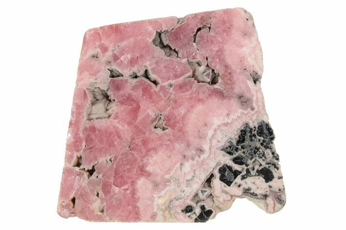 Polished Rhodochrosite Slab - Argentina #232534